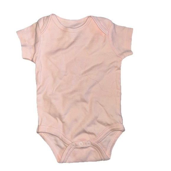 Lot Of 7 Baby Girl Short Sleeve Bodysuits Size 3-6 Months - Picture 8 of 9